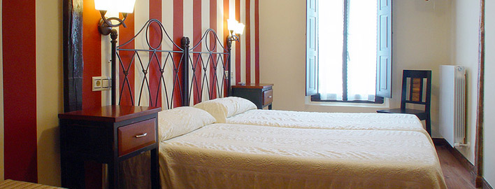 Habitaciones cmodas y luminosas